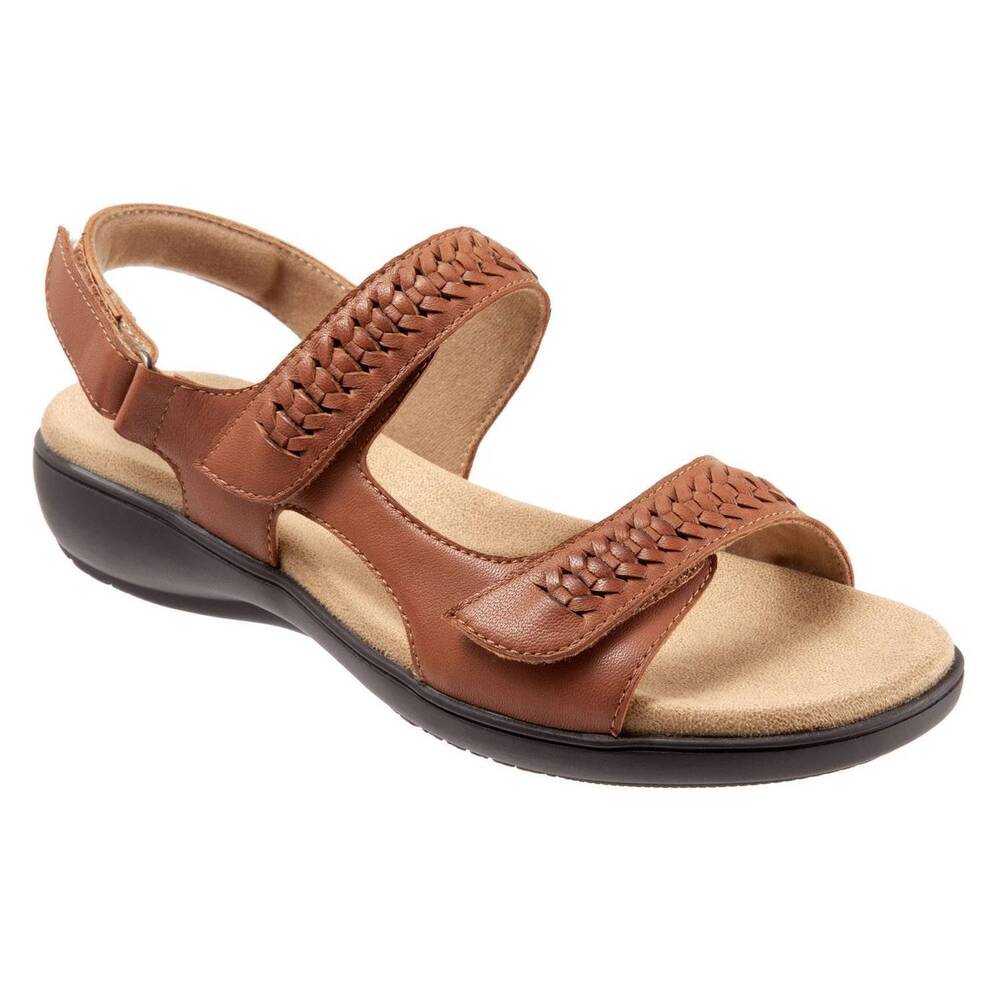 NEW TROTTERS women's romi sandals in brown